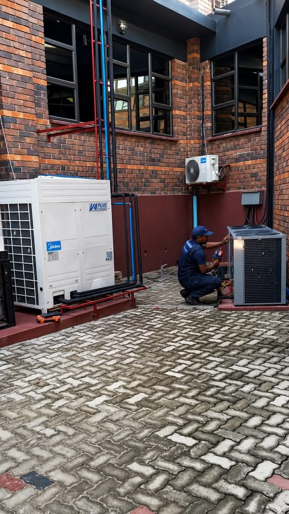 Primal Air rooftop VRF plant installation